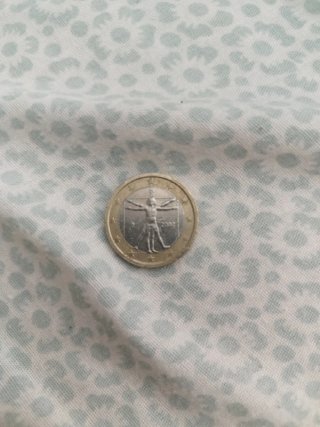 Moneda 1 Euro Italia 2002 Errores