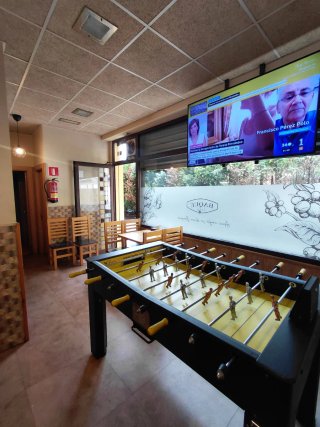 Bar en funcionamiento
