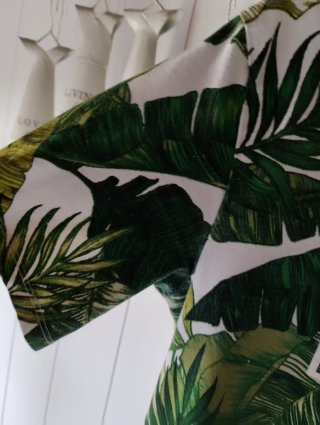 Vestido Verano Divided Hojas Tropicales