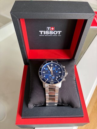 Tissot Seastar 1000 Cronógrafo Azul