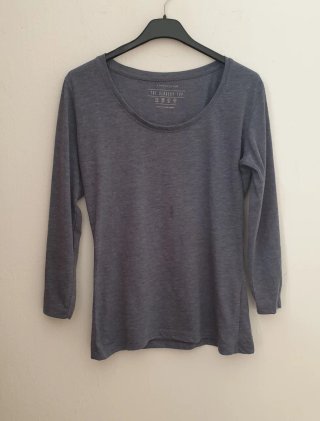 Sudadera gris Atmosphere manga larga