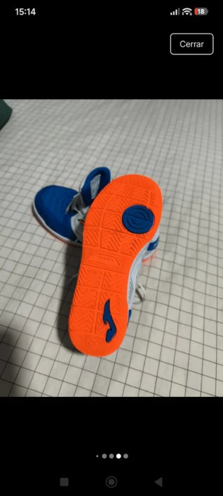 Deportivas Joma Talla 35 Azul/Blanco
