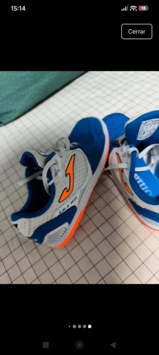 Deportivas Joma Talla 35 Azul/Blanco