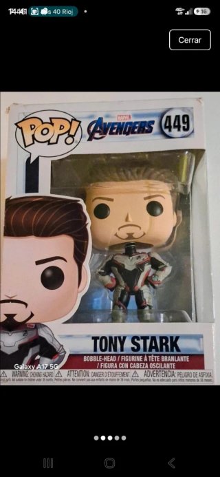 Funko Pop! Tony Stark Avengers 449