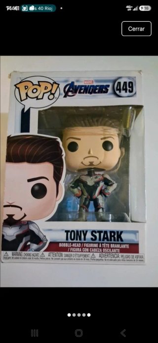 Funko Pop! Tony Stark Avengers 449