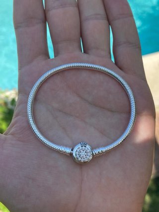 Pulsera Pandora Circonita Brillante 17cm