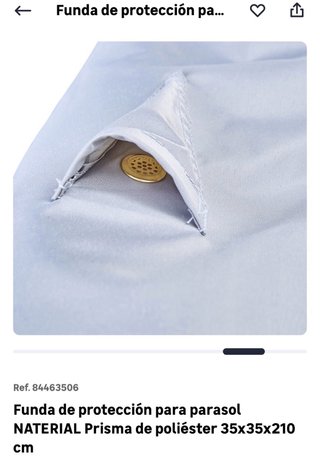 Funda para sombrilla Naterial