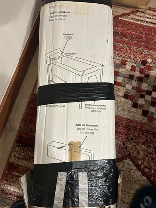 Cuna de viaje para bebé, doble altura y cambiador