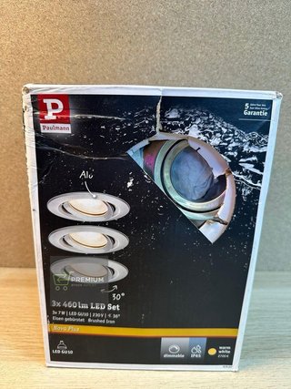 Paulmann Lámpara LED empotrable Nova Plus 92900