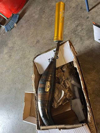 Tubo de escape KRM 80-90