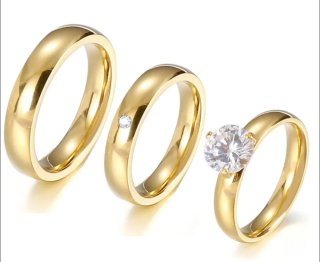 Anillo Plata 925 Italiana Rodiada