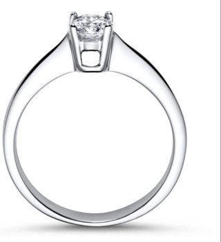 Anillo Plata 925 Italiana Rodiada