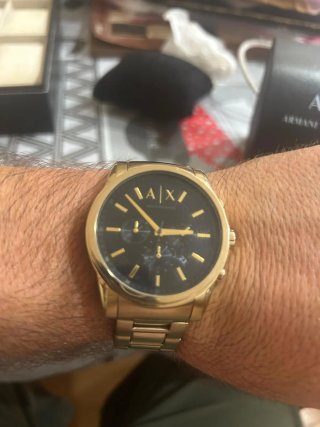 Reloj Armani Exchange Dorado y Negro