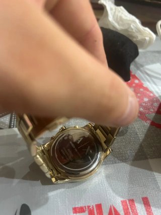 Reloj Armani Exchange Dorado y Negro