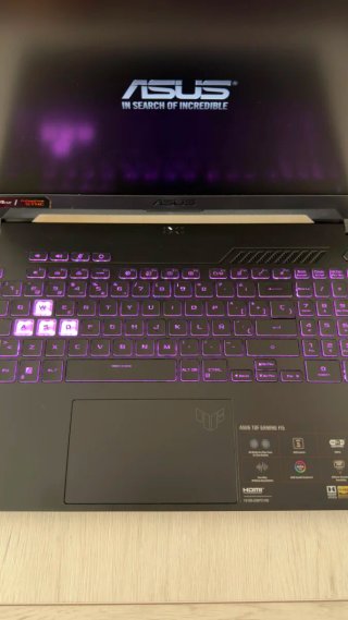 Portátil ASUS TUF Gaming F15 i7