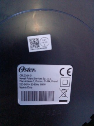 Motor Licuadora Cromada Oster