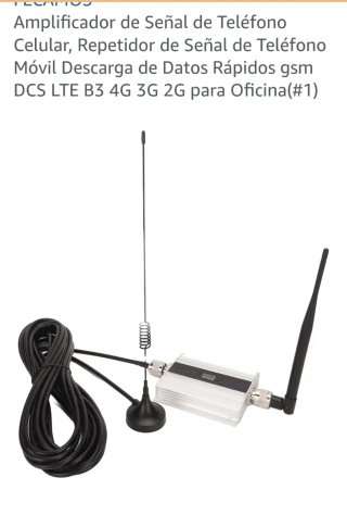 Amplificador Señal Móvil DCS/800MHz