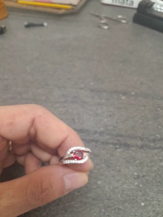 Anillo de plata
