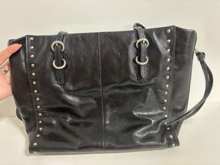 Bolso Adolfo Dominguez Negro Tachuelas