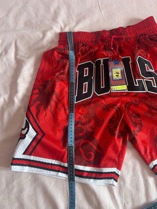 Pantalón corto NBA Mitchell & Ness Rojo Talla L