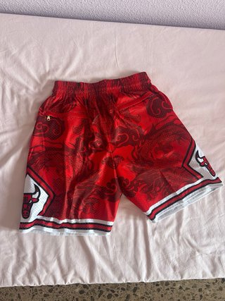 Pantalón corto NBA Mitchell & Ness Rojo Talla L