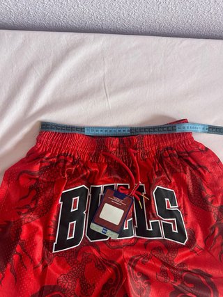 Pantalón corto NBA Mitchell & Ness Rojo Talla L