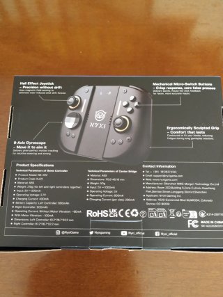 Mando Nyxi Hyperion 3 para Switch 2