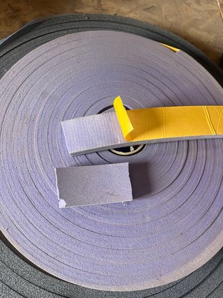 Rollo goma espuma 6x2cm