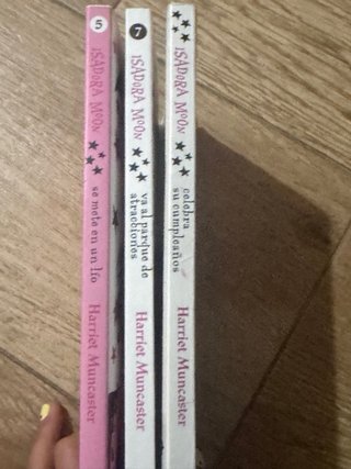 Pack de 3 libros Isadora Moon.