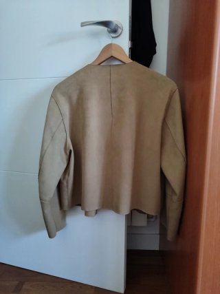 Chaqueta Zara Camel Talla M
