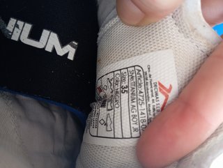Botas de fútbol niño T.35