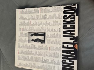 Michael Jackson Bad LP Vinilo 1987