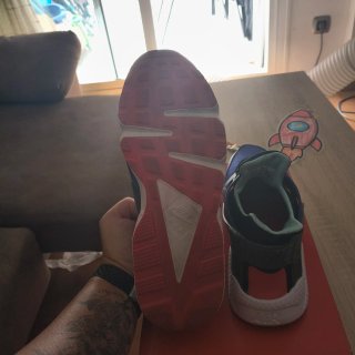 Nike Air Huarache Azul y Rojo