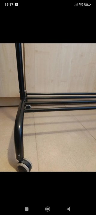 Perchero Rigga Negro Metálico