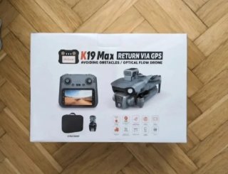 Dron K19 Max GPS con Pantalla + 3 Baterías