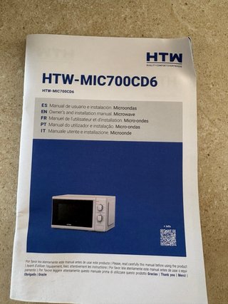 Microondas HTW Blanco