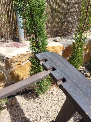 Conjunto Muebles Jardín Madera