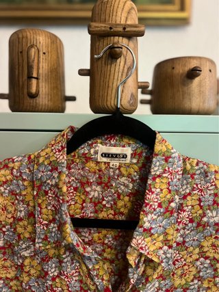 Sievers Düsseldorf – Vintage Floral Blouse – 100%