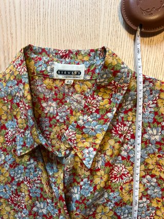 Sievers Düsseldorf – Vintage Floral Blouse – 100%