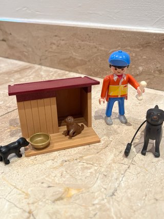 Playmobil Perros con Cuidador - 5125