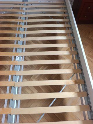 Cama Matrimonio Ikea Blanca, sin colchón