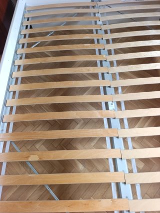 Cama Matrimonio Ikea Blanca, sin colchón