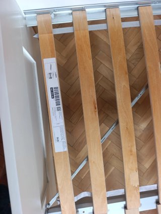 Cama Matrimonio Ikea Blanca, sin colchón