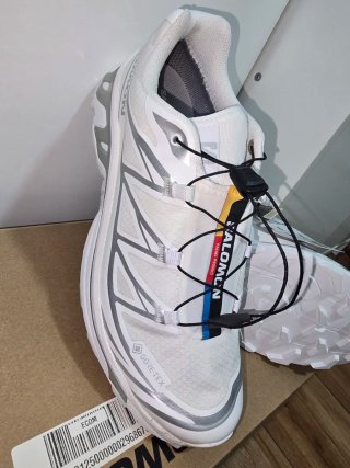 Zapatillas Salomon XT-6 GORE-TEX Plata/Blanco