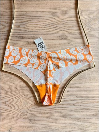 Gilly Hicks – Printed Thong Underwear – Smiley