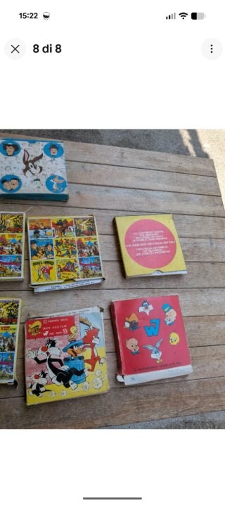 LOTTO 9 FILM SUPER 8 VINTAGE - Looney Tunes Warner