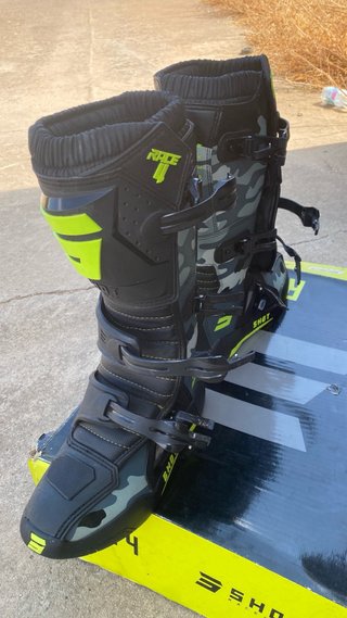 Botas de moto SHOT Race II Camuflaje TALLA 41