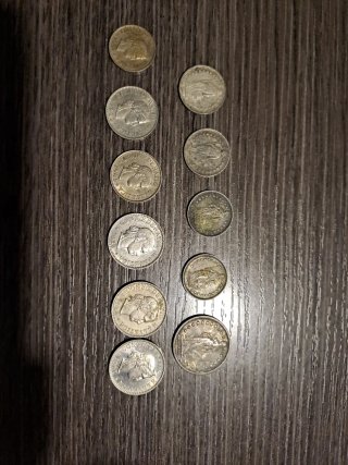 Monedas antiguas - Francos Suizos