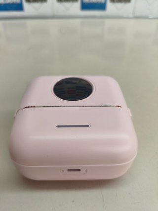Mini impresora térmica portátil NK con 5 rollos de papel