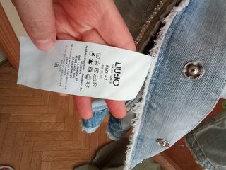 Chaqueta Vaquera Liu Jo Mujer Talla S Perlas